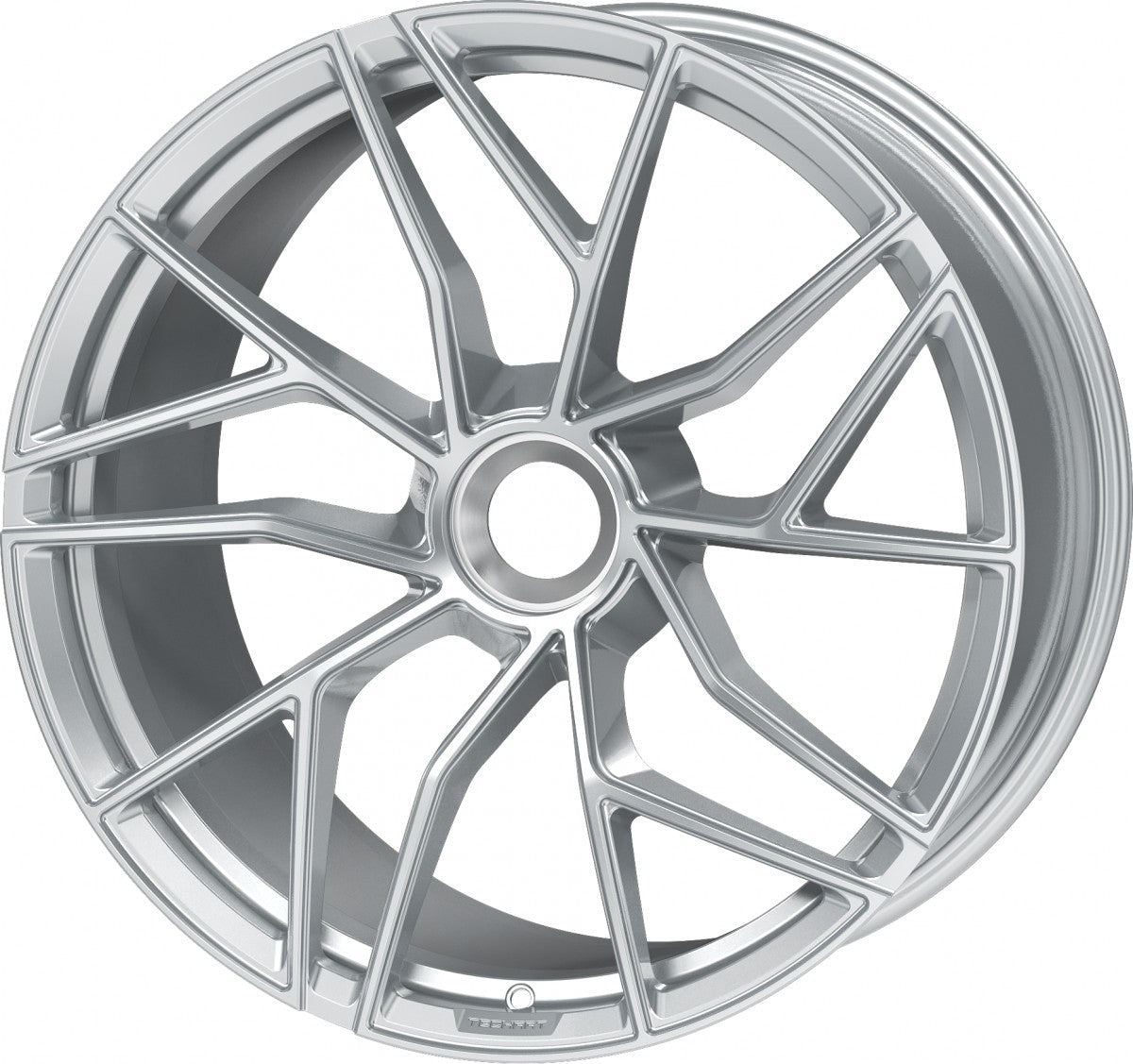 Proline Techart Formula VII Race arctic silver Alufelge 12x21 Zoll ET42 LK 1x1 ML84 – Bild 7