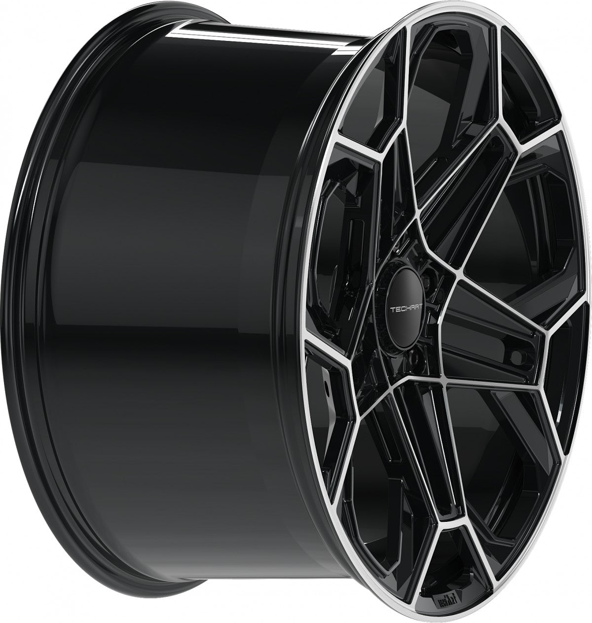 Proline Techart Daytona II black polished Alufelge 11.5x21 Zoll ET62 LK 5x130 ML71.5 – Bild 5