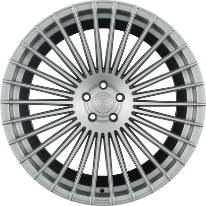 Corspeed Atmos silver Alufelge 9.5x22 Zoll ET37 LK 5x108 ML73.1 – Bild 4