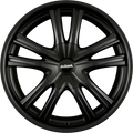 DELTA 4x4 Lander 12 Pure Black Matt Alufelge 9x22 Zoll ET45 LK 5x120 ML65.1