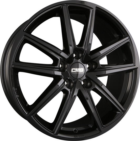 CMS C30 CBG Schwarz Glanz Alufelge 6.5x16 Zoll ET50 LK 5x114.3 ML67.1 – Bild 2