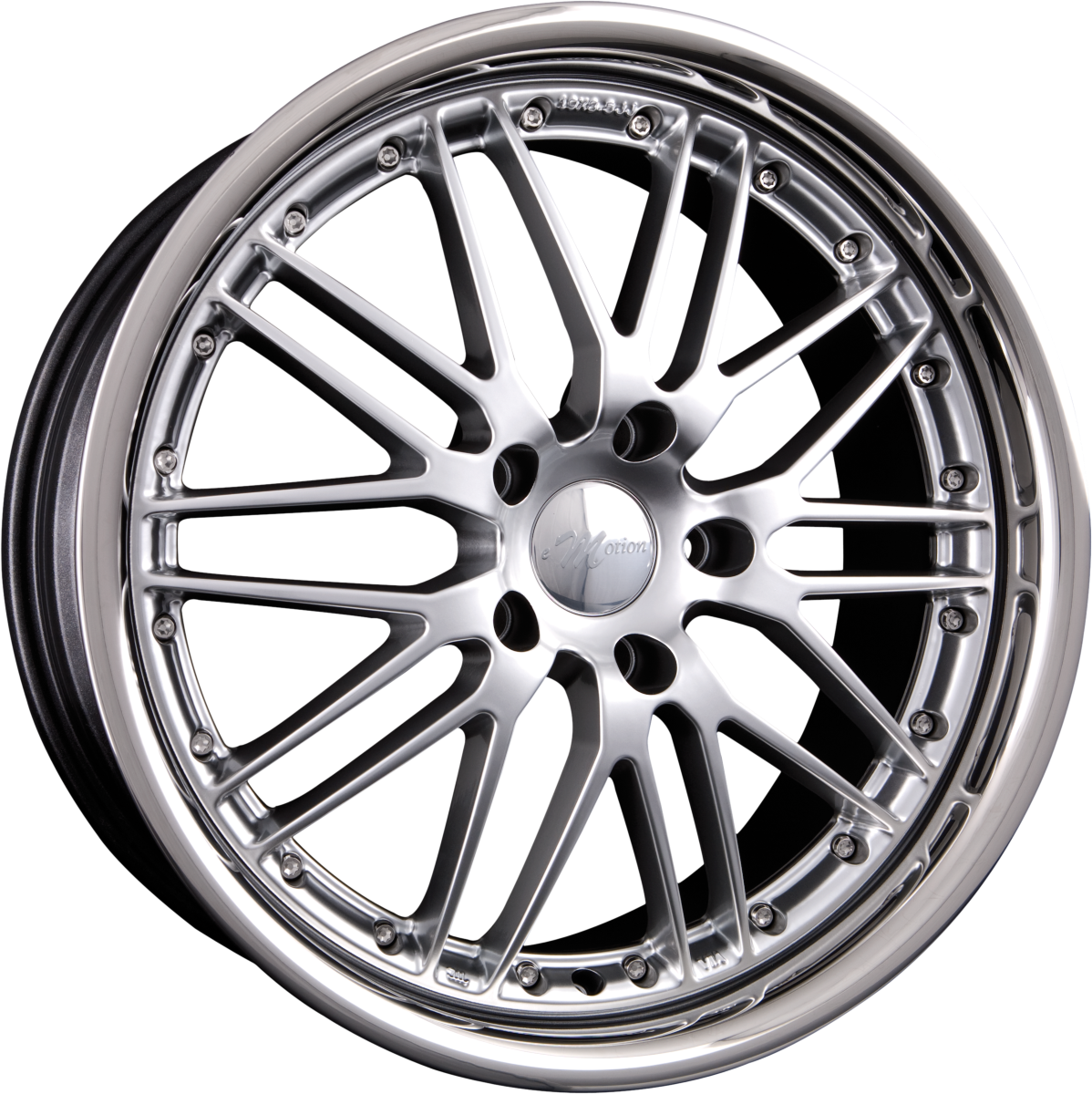 Emotion Wheels Wasabi Hyper Silber mit Inox Edelstahlbett Alufelge 8.5x20 Zoll ET40 LK 5x114.3 ML72.6 – Bild 2