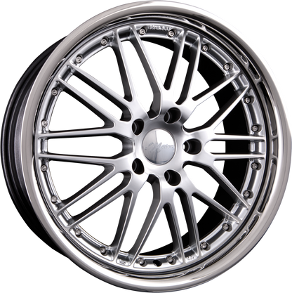 Emotion Wheels Wasabi Hyper Silber mit Inox Edelstahlbett Alufelge 8.5x20 Zoll ET40 LK 5x114.3 ML72.6 – Bild 2