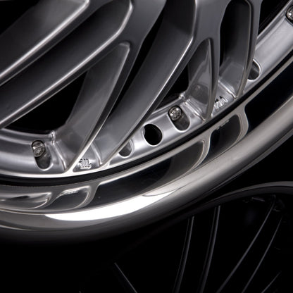 Emotion Wheels Wasabi Hyper Silber mit Inox Edelstahlbett Alufelge 8.5x20 Zoll ET40 LK 5x114.3 ML72.6 – Bild 3