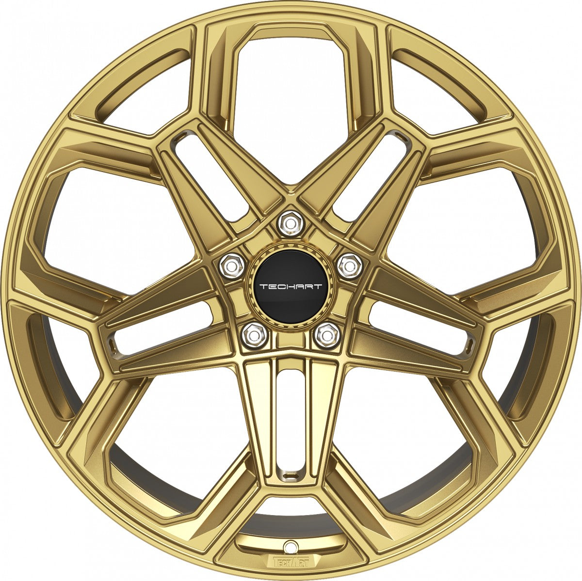 Proline Techart Daytona II marsgold Alufelge 9x21 Zoll ET43 LK 5x130 ML71.5 – Bild 2