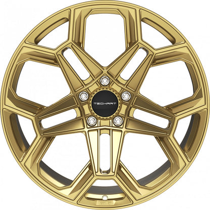 Proline Techart Daytona II marsgold Alufelge 9x21 Zoll ET43 LK 5x130 ML71.5 – Bild 2