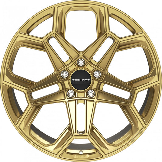 Proline Techart Daytona II marsgold Alufelge 9x21 Zoll ET43 LK 5x130 ML71.5 – Bild 2