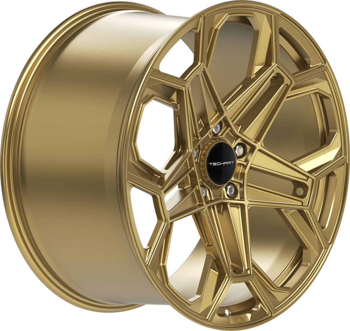 Proline Techart Daytona II marsgold Alufelge 9x21 Zoll ET43 LK 5x130 ML71.5 – Bild 4