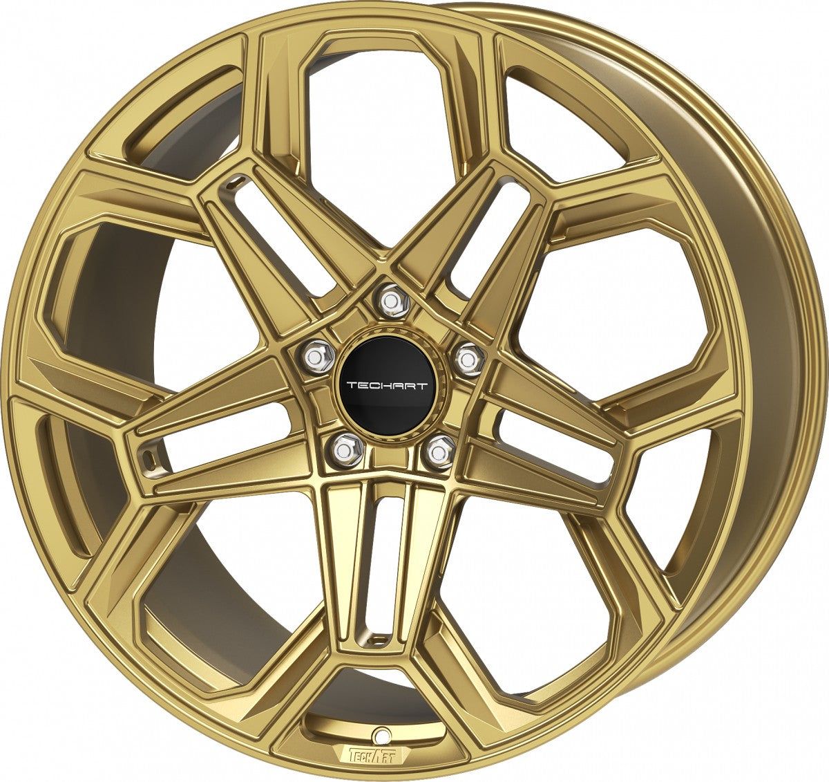 Proline Techart Daytona II marsgold Alufelge 9x21 Zoll ET43 LK 5x130 ML71.5 – Bild 7