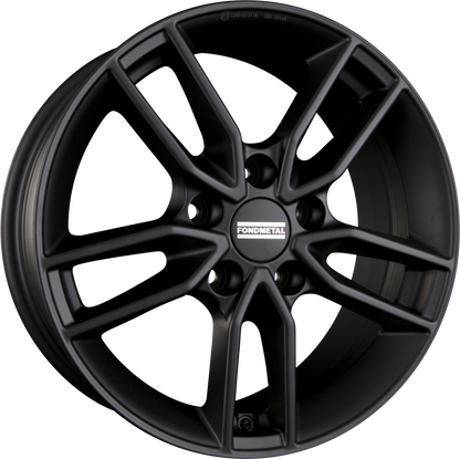 Fondmetal Koros Matt Black Alufelge 8x19 Zoll ET40 LK 5x110 ML65.1 – Bild 2