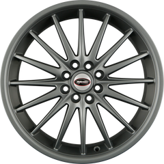 Team Dynamics Jet Matt Graphite (8L) Alufelge 7x17 Zoll ET38 LK 4x100 ML73.1
