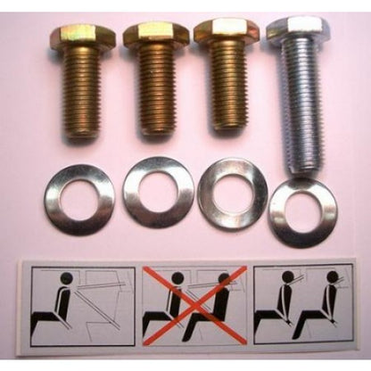 Schroth Schrauben-Montagesatz Rallye 4/Cross asm