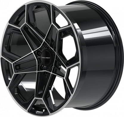 Proline Techart Daytona II black polished Alufelge 12x22 Zoll ET70 LK 5x130 ML71.5 – Bild 9