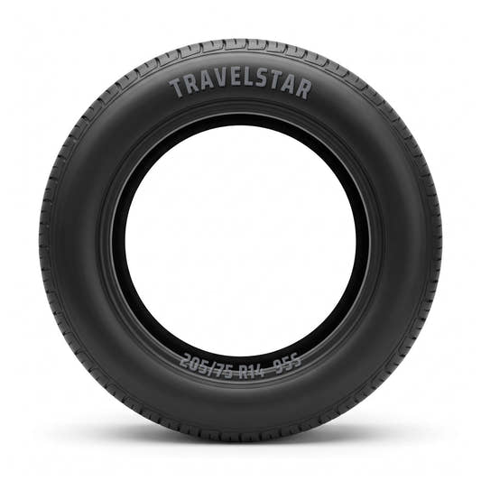 Travelstar UN106 (White Wall) 205/75 R14 95S Sommer