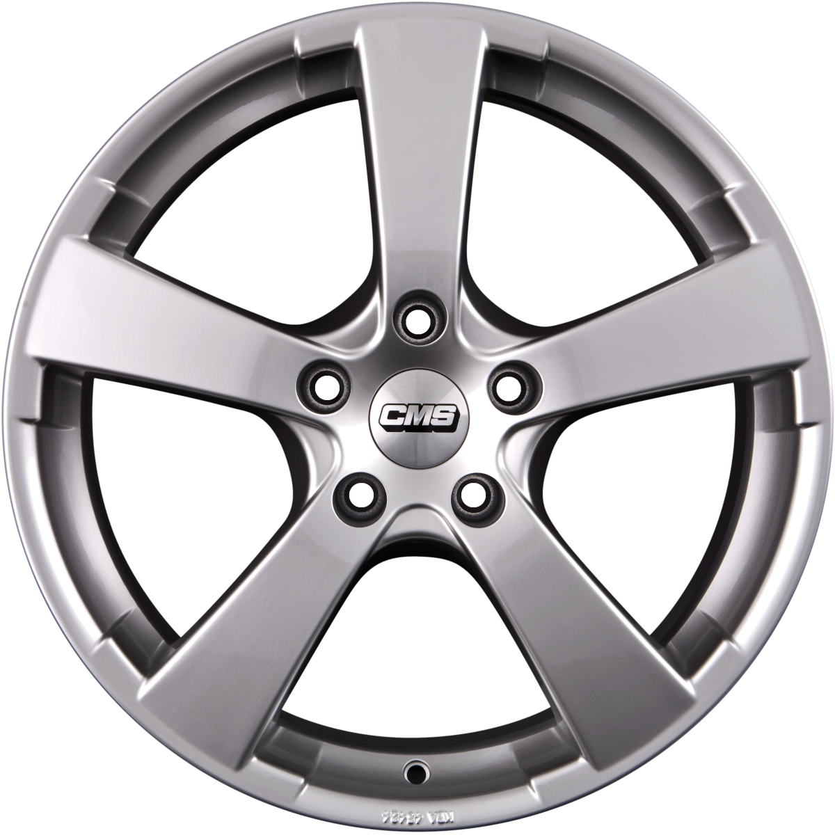 CMS C4 HGS Hochglanz-Silber Alufelge 8x17 Zoll ET40 LK 5x114.3 ML67.2