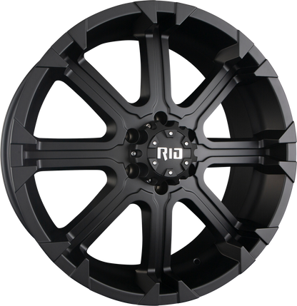 RID R13 Matte Black Alufelge 9.5x22 Zoll ET15 LK 5x139.7 ML78.1 – Bild 2