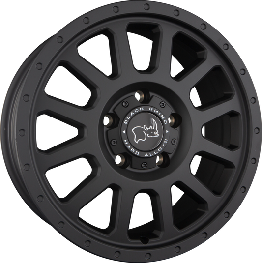 Black Rhino Havasu Black Matt Alufelge 8x18 Zoll ET48 LK 6x130 ML84.1 – Bild 2
