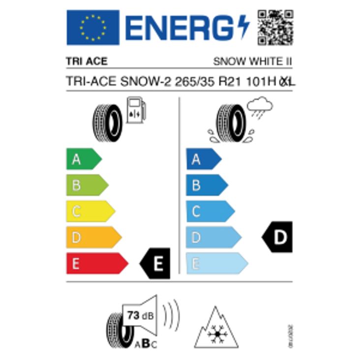 TRI ACE Snow White II 265/35 R21 101H Winter – Bild 2