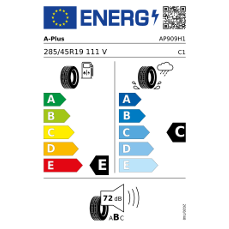 A-Plus A607 285/45 R19 111V Sommer – Bild 3