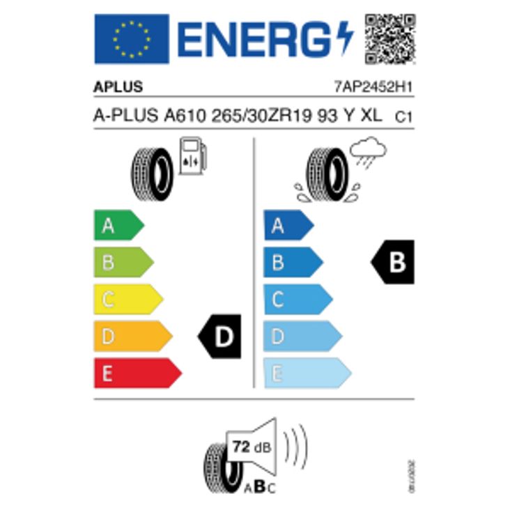 A-Plus A610 265/30 R19 93Y Sommer – Bild 2