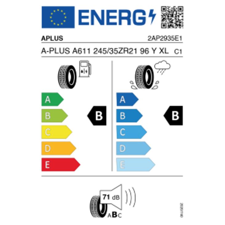 A-Plus A611 EV 245/35 R21 96Y Sommer – Bild 2