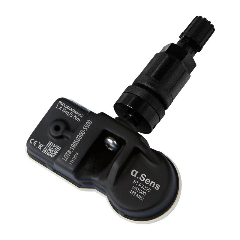Alpha.Sens RDKS-Sensor 661039 schwarz 433 MHz Singleprotokoll
