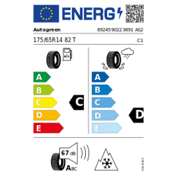 Autogreen All Season Versat AS2 175/65 R14 82T Ganzjahr – Bild 3