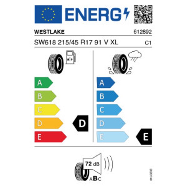 Westlake SW618 215/45 R17 91V Winter – Bild 2