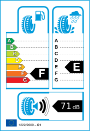 Westlake SW 618 3PMSF Nordic 155/65 R13 73T Winter – EU-Reifenlabel