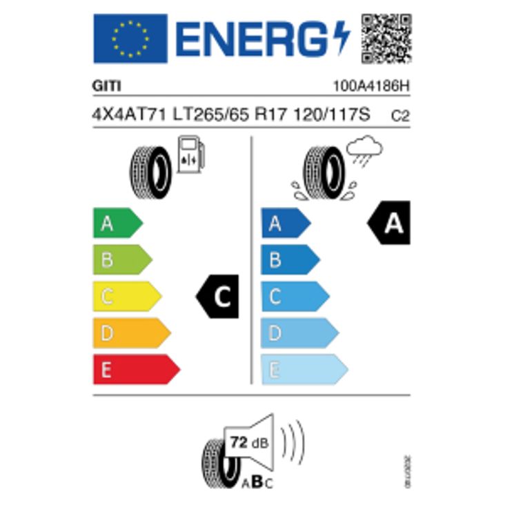 Giti 4X4 AT71 265/65 R17 120/117S Sommer – Bild 2