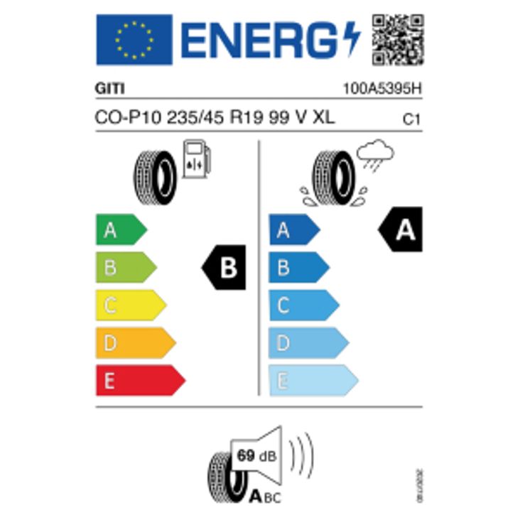 Giti Control P10 235/45 R19 99V Sommer – Bild 2