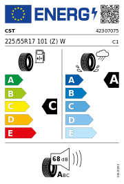 CST Medallion MD-A7 XL 225/55 R17 101 (Z)W Sommer