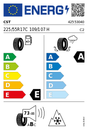 CST VAN Master ALL Season ACT1 M+S 3PMSF 225/55 R17 109/107H Ganzjahr