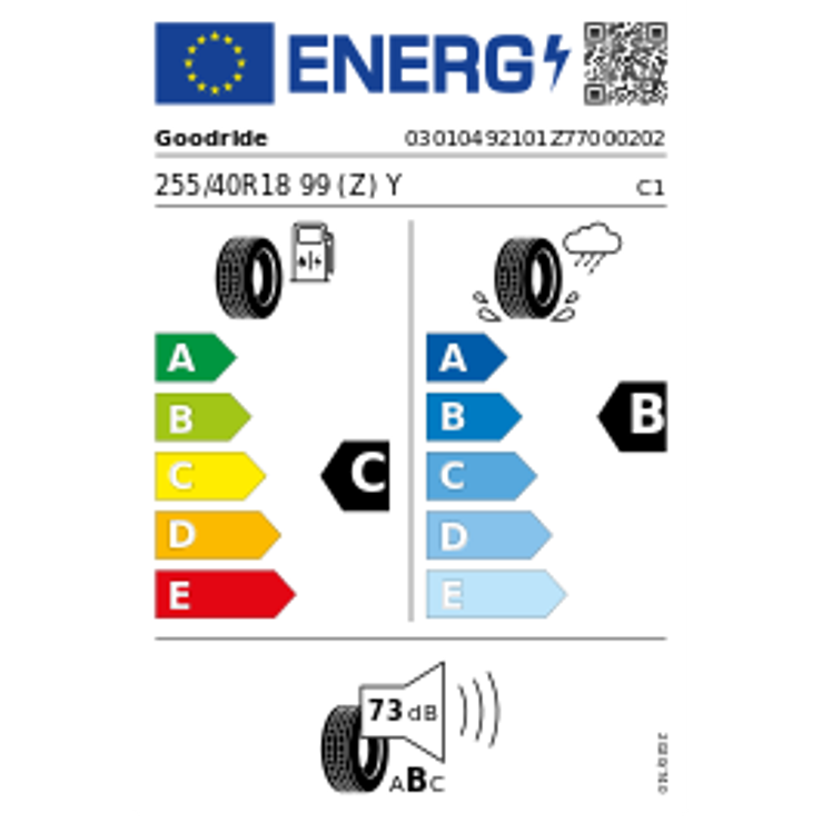 Goodride SA-37 Sport XL UHP BSW RG 255/40 R18 99Y Sommer – Bild 2