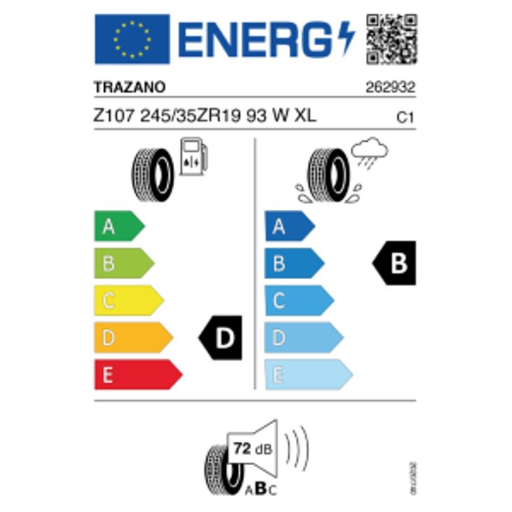 Trazano Z107 245/35 R19 93W Sommer – Bild 2