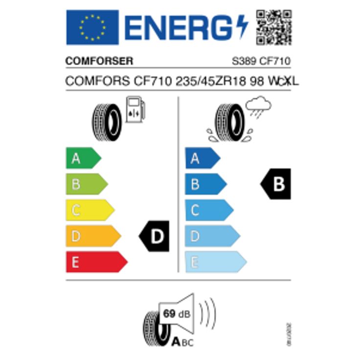 Comforser CF710 235/45 R18 98W Sommer – Bild 2