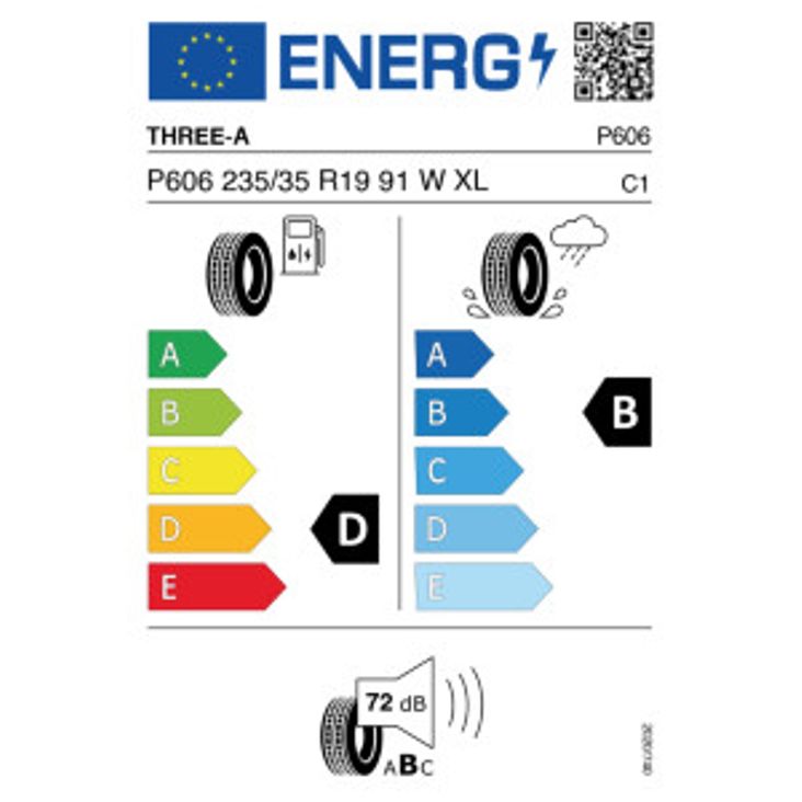 Three-A P606 235/35 R19 91W Sommer – Bild 2