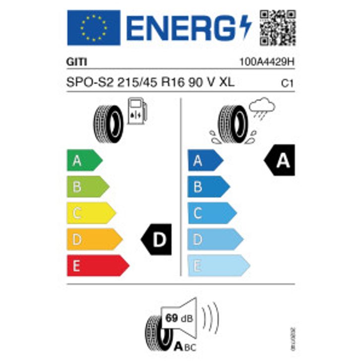 Giti Sport S2 215/45 R16 90V Sommer – Bild 2