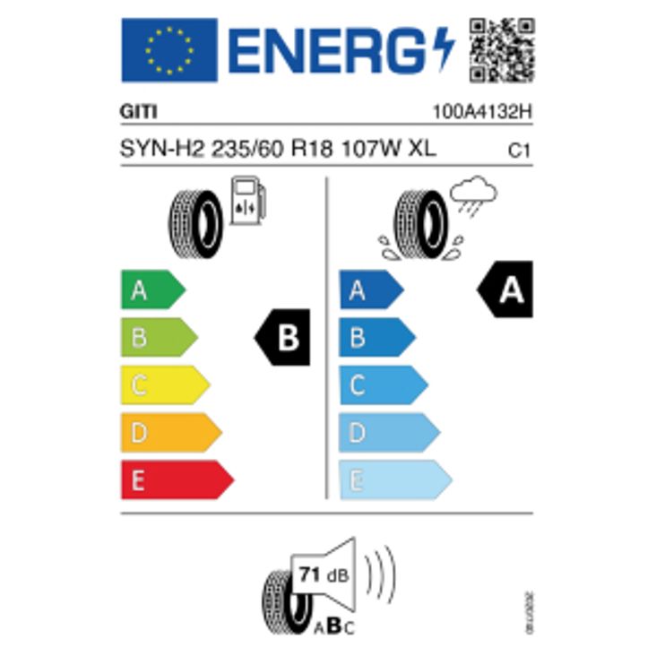 Giti Synergy H2 SUV 235/60 R18 107W Sommer – Bild 2