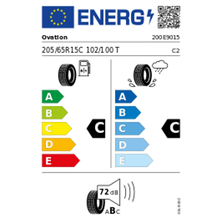 Ovation V-02 Van 205/65R15C 102/100T Sommer – Bild 4