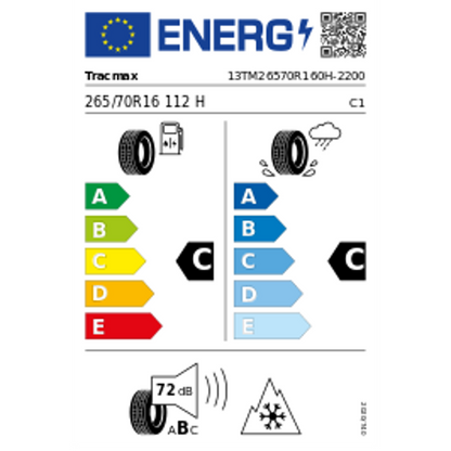 Tracmax Ice-Plus S220 3PMSF 265/70 R16 112H Winter – Bild 2