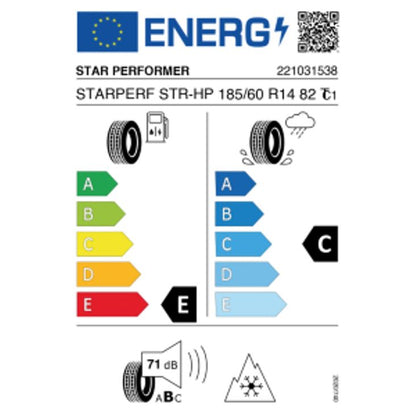 Star Performer Stratos HP 185/60 R14 82T Winter – Bild 2