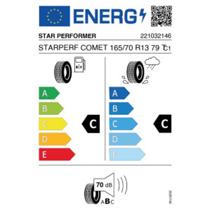 Star Performer Comet 165/70 R13 79T Sommer – Bild 2
