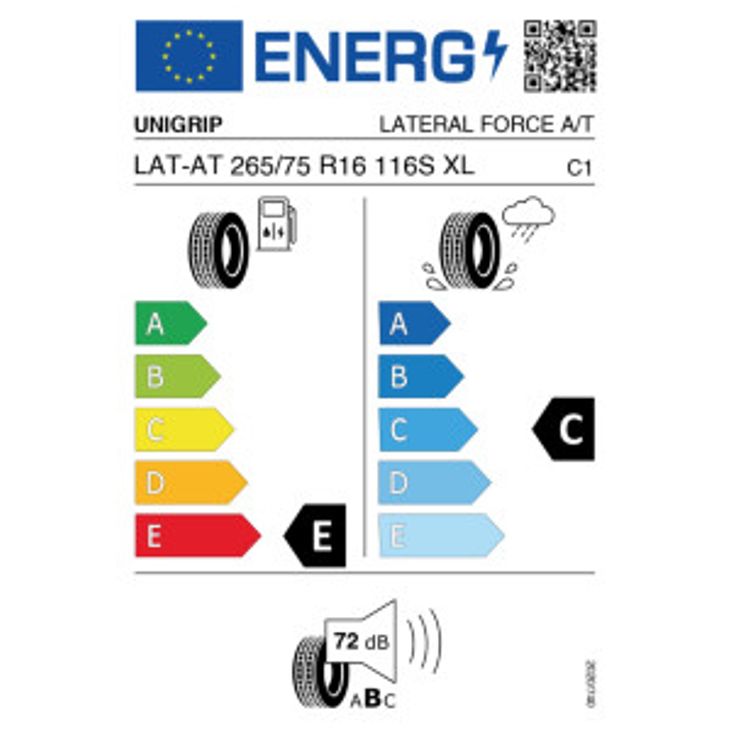 Unigrip Lateral Force A/T 265/75 R16 116S Sommer – Bild 4