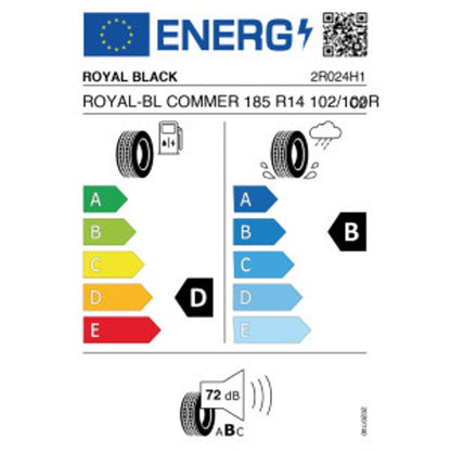 Royal Black Royal Commercial 185R14C 102/100R Sommer – Bild 4