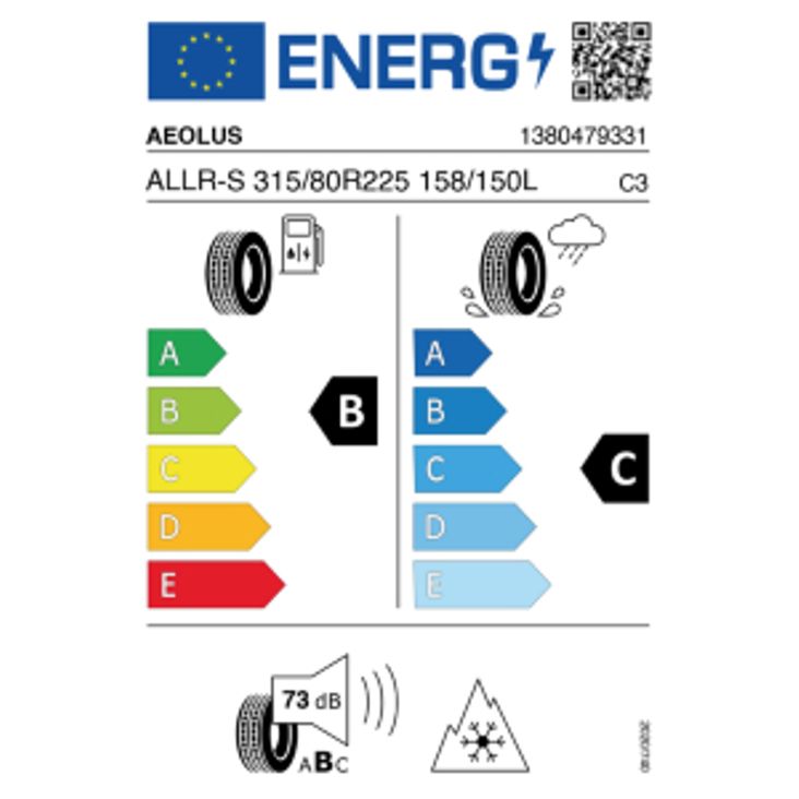 Aeolus Neo Allroads S 315/80 R22.5 158/150L – Bild 2