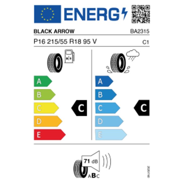 Black Arrow P16 Super Dart 215/55 R18 95V Sommer – Bild 2