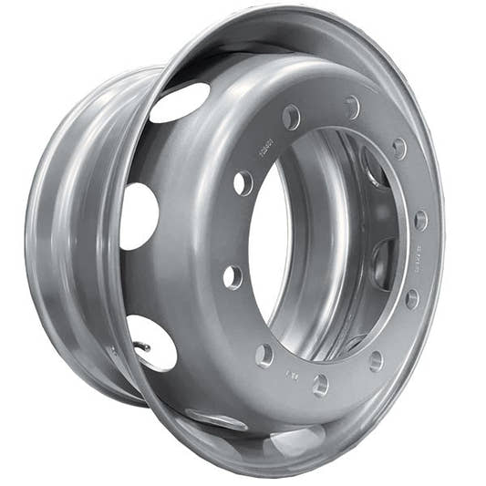 TIA wheels Stahlfelge 9.00x22.5 Zoll 10/335/281 ET161 M22 26 MZ Silber RAL9006 lackiert