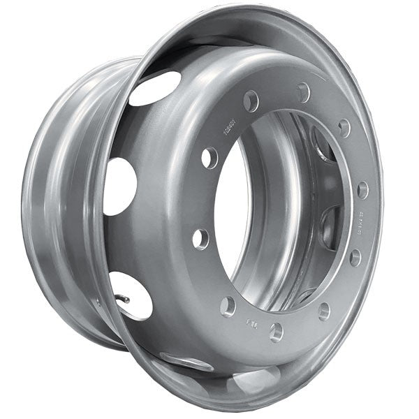TIA wheels Stahlfelge 9.00x22.5 Zoll 10/335/281 ET161 M22 26 MZ Silber RAL9006 lackiert