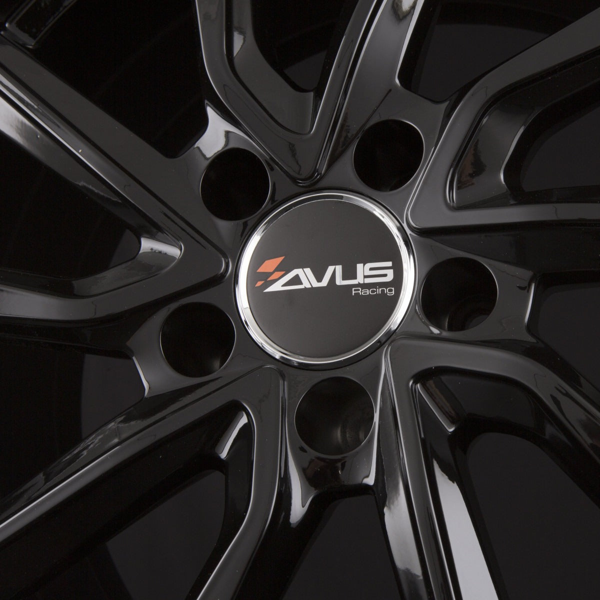 Avus Racing AC-518 Black Alufelge 7.5x17 Zoll ET40 LK 5x110 ML65.1 – Bild 4
